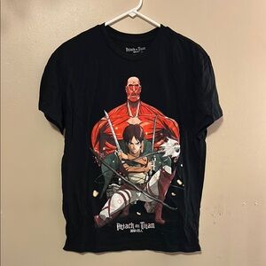 Attack on Titan black t shirt